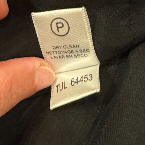 🖤 BCBGMAXAZRIA Black & White Embroidered Strapless Tiered Dress – Size 8 - Picture 12 of 13